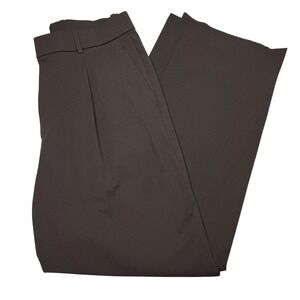 Uniqlo Dress Pants Women's M Chocolate Brown Interview Career Dress Pants Work